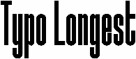 Typo Longest
